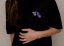 Unisex černé triko, s výšivkou VŘETÉNKA MANDARÍN