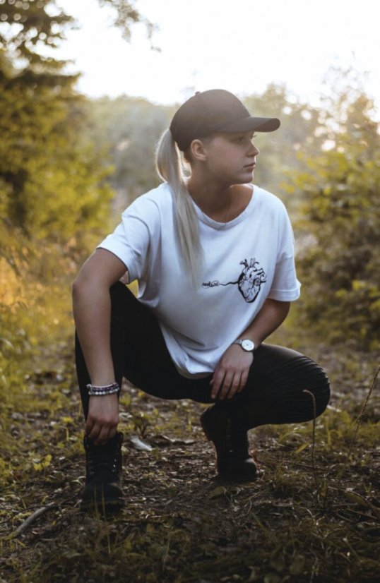 Unisex bílé triko „Zázrak planety” - Barva: Bílá, Velikost: M